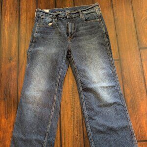 GAP Jeans Women 32/14 Regular Vintage Flare High Rise Dark Washed Denim Blue